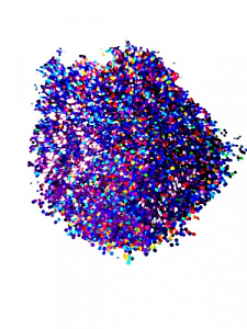 Блестки Голография Фиолетовые 1мм 10 гр