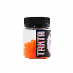 Мягкая силиконовая приманка для ловли форели Fish Hunter "TANTA" Цвет: Оранжевый.